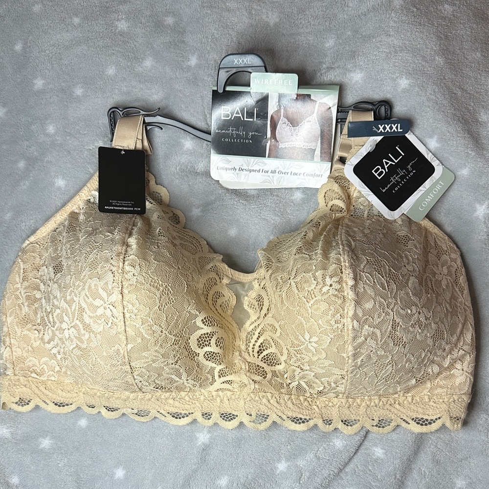 Bali Women's Lace Bra - Beige
